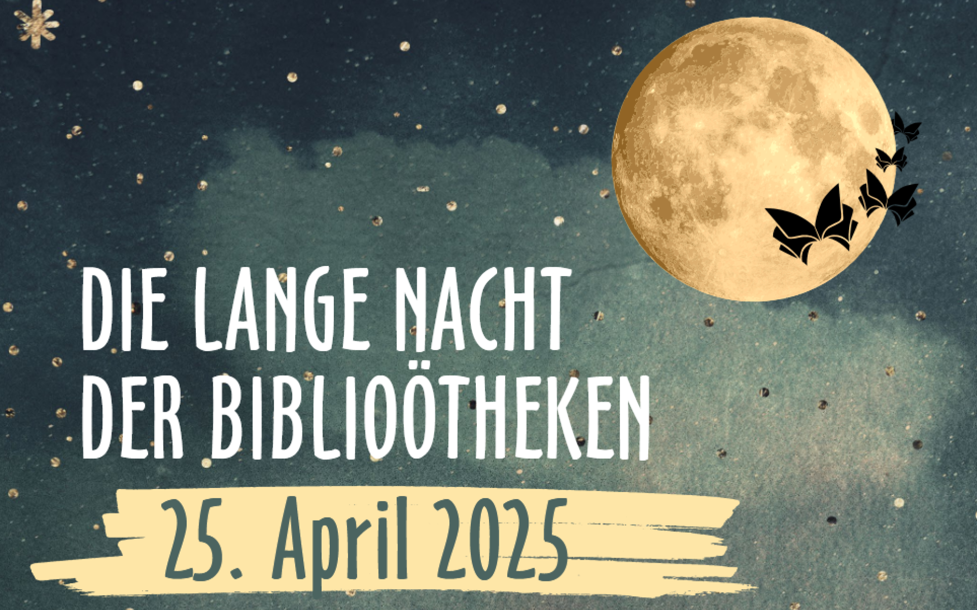 Die Lange Nacht der Bibliotheken am 25. April 2025