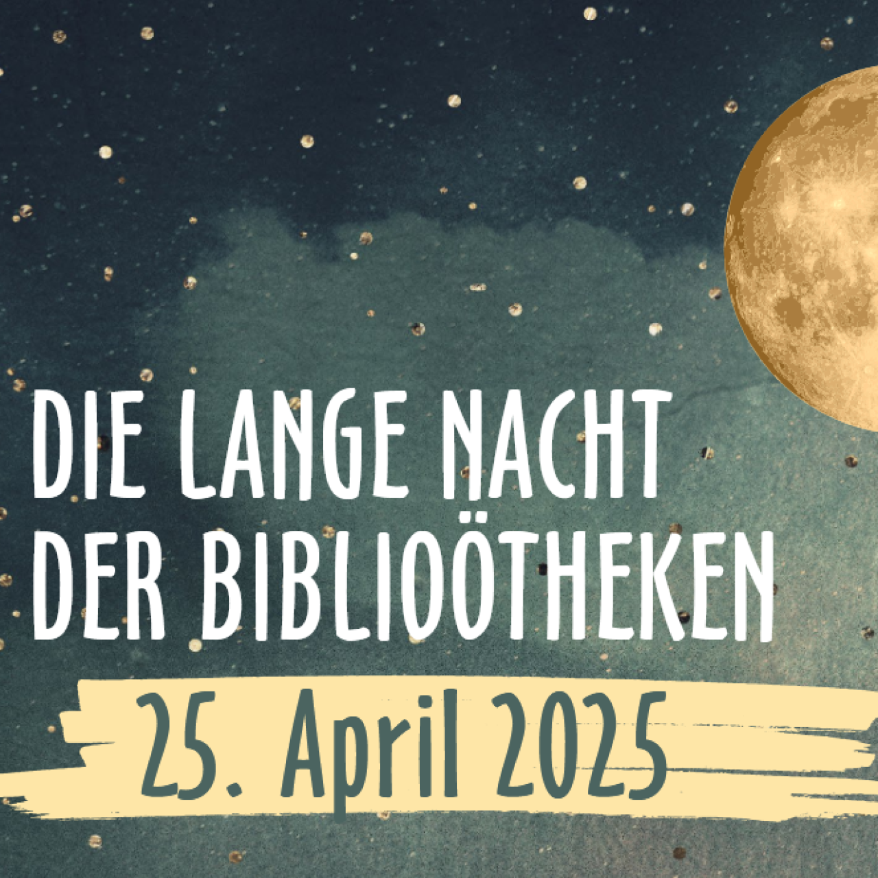 Die Lange Nacht der Bibliotheken am 25. April 2025